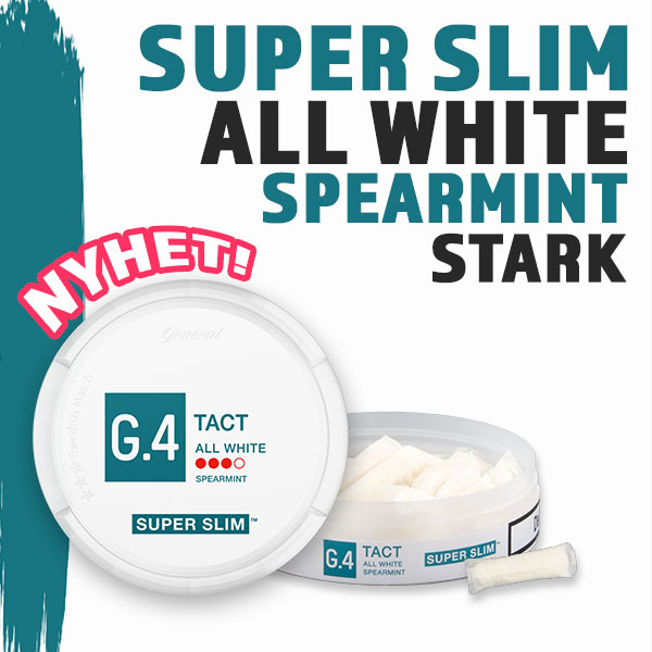 G4 TACT Strong Super Slim All White