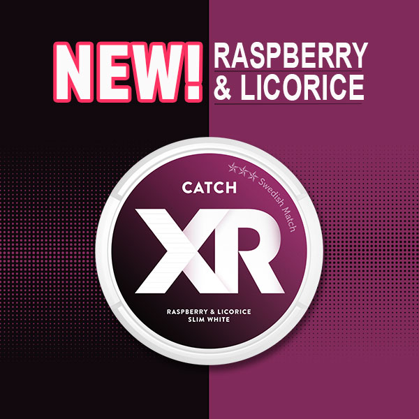 XRANGE Catch Slim White Raspberry Licorice