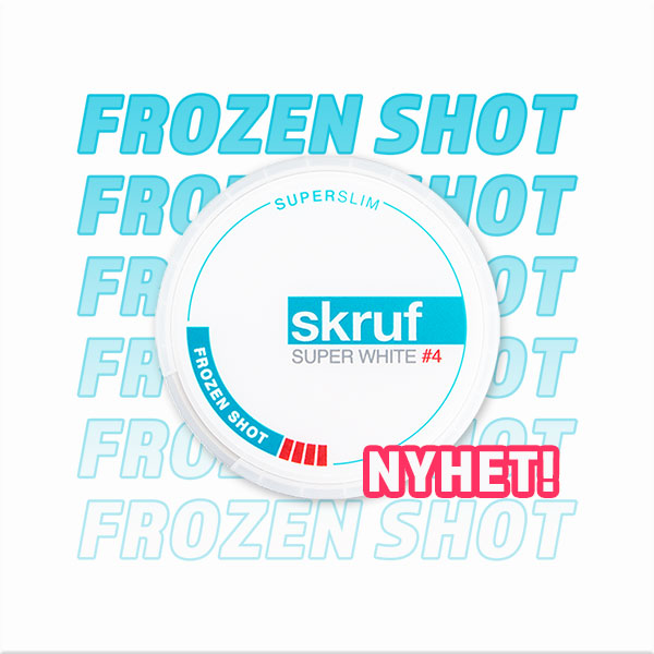 Skruf Super White Super Slim Frozen Shot No.4