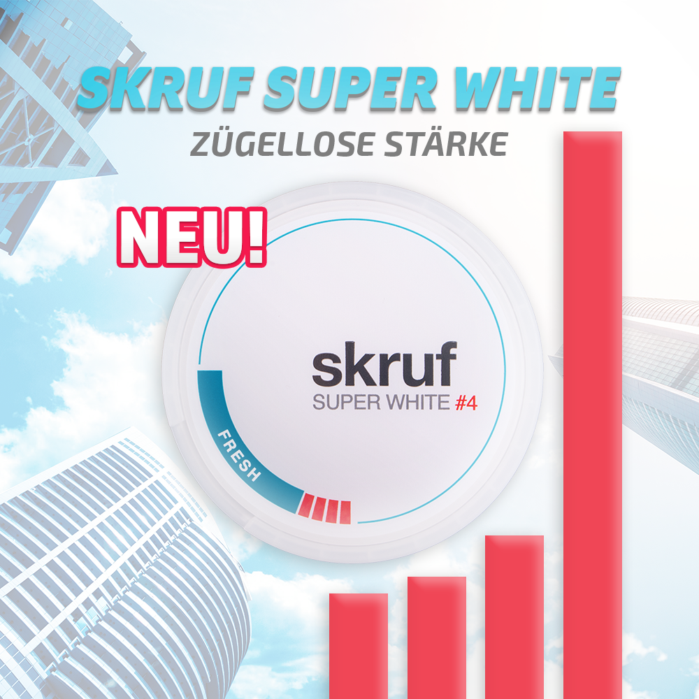 Skruf Super White Fresh No4