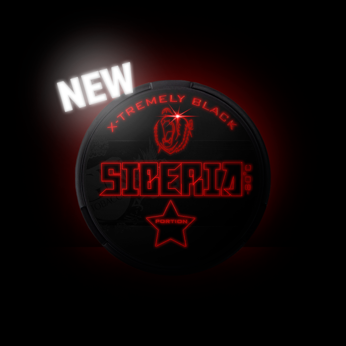 SIBERIA -80 DEGREES BLACK PORTION - AN EXTREMELY STRONG NEWCOMER WITH A CLASSIC FLAVOR!