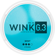 G.3 Wink Mint Strong Super Slim White