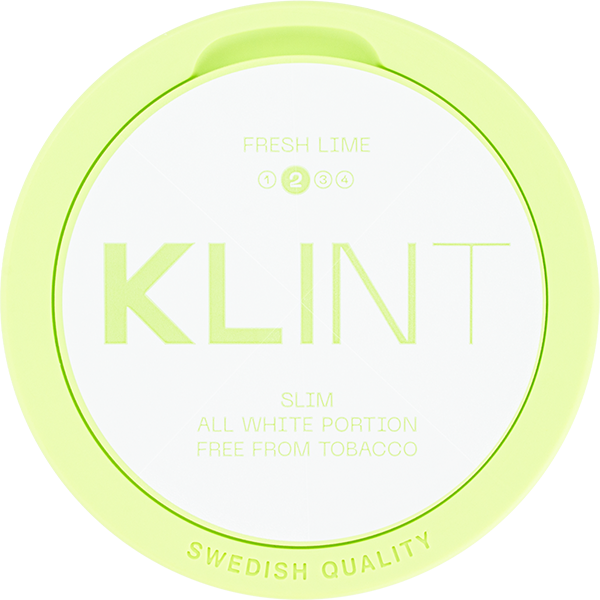 Klint Fresh Lime 2 Slim - nicotine pouches