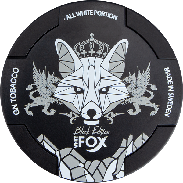 White Fox White Fox Black Edition 20mg L4 – nicotine pouches