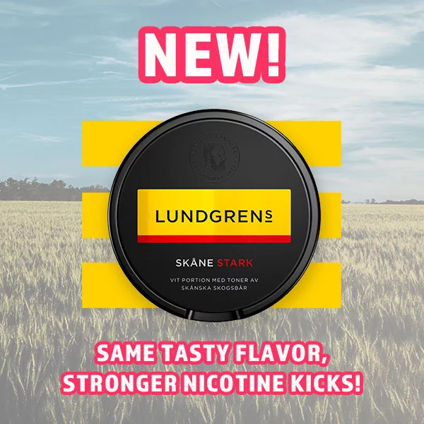 LUNDGRENS SKÅNE - NOW WITH MORE NICOTINE!