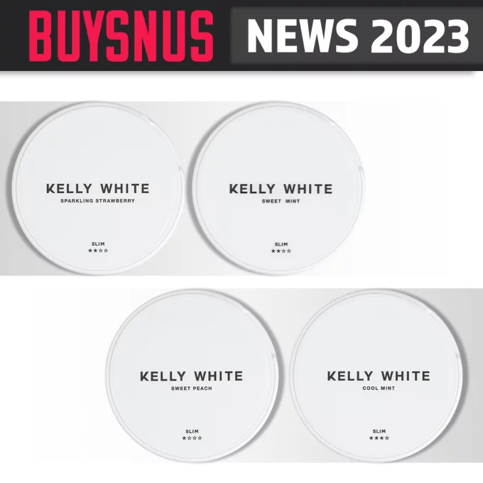 KELLY WHITE – A TOBACCO FREE BRAND WITH DELICIOUS FLAVORS!