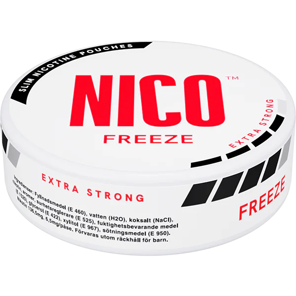 Order NICO Freeze Extra Strong Slim 11,5mg Nicotine Pouches