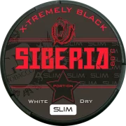 Siberia X-Tremely Black Slim White Dry