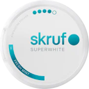 Skruf Superwhite No. 54 Fresh Mint Xtra Strong Slim