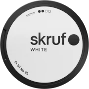 Skruf No. 25 Medium Slim White