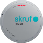 Skruf Fresh No. 5 Mint Ultra Strong Slim White