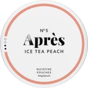 Après No5 Ice Tea Peach 4mg