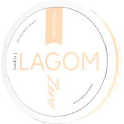 LAGOM Peach Mint Zero Nicotine Free