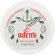 Odens Extreme Menthol White Dry