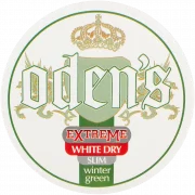 Odens Extreme Wintergreen Slim White Dry