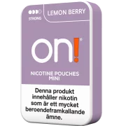 On! Lemon Berry Strong Mini