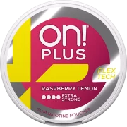On! Plus Raspberry Lemon Extra Strong Slim