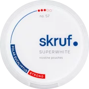 Skruf Superwhite No. 57 Polar Eucalyptus Strong Slim