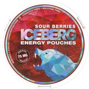 ICEBERG Sour Berries Energy Pouches 75mg