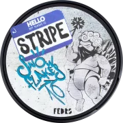 Stripe Snowflakes 10